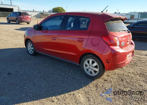 2015 Mitsubishi Mirage Es z USA, uszkodzony, nr VIN ML32A4HJ4FH004382